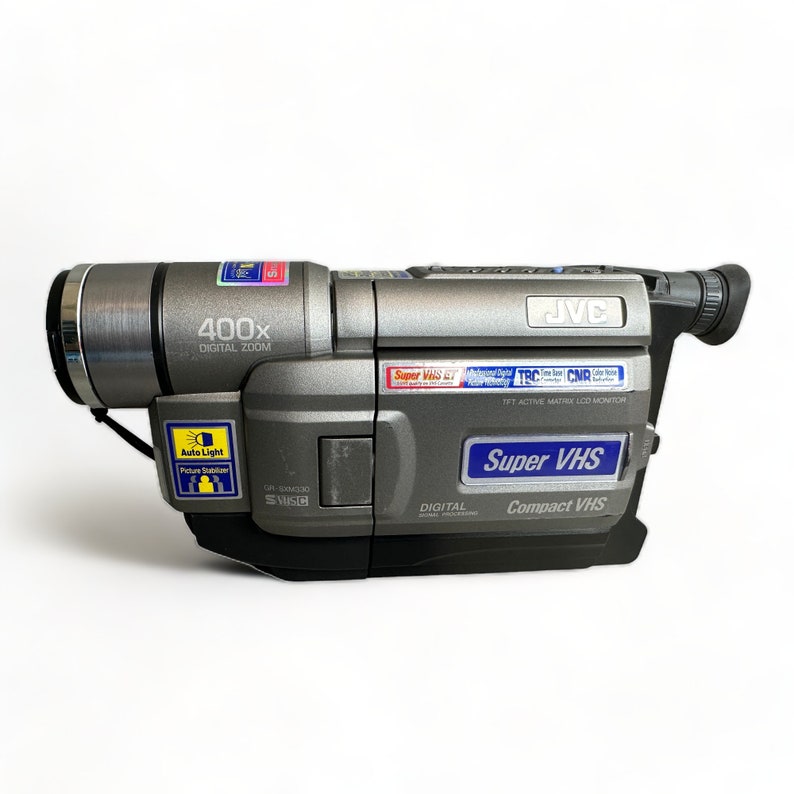 Super VHSC Camcorder Y2K JVC Bundle With New Battery Cables Etsy
