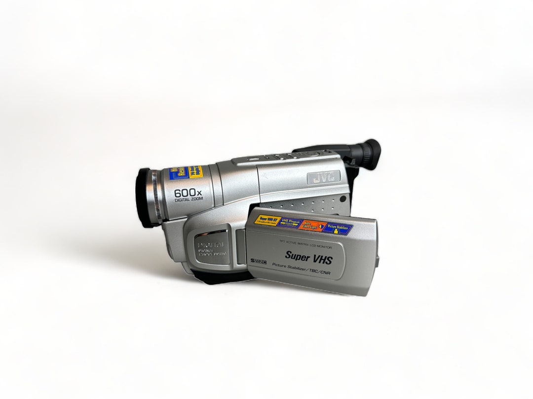 Super VHSC Camcorder Y2K JVC Bundle With New Battery Cables Tested and