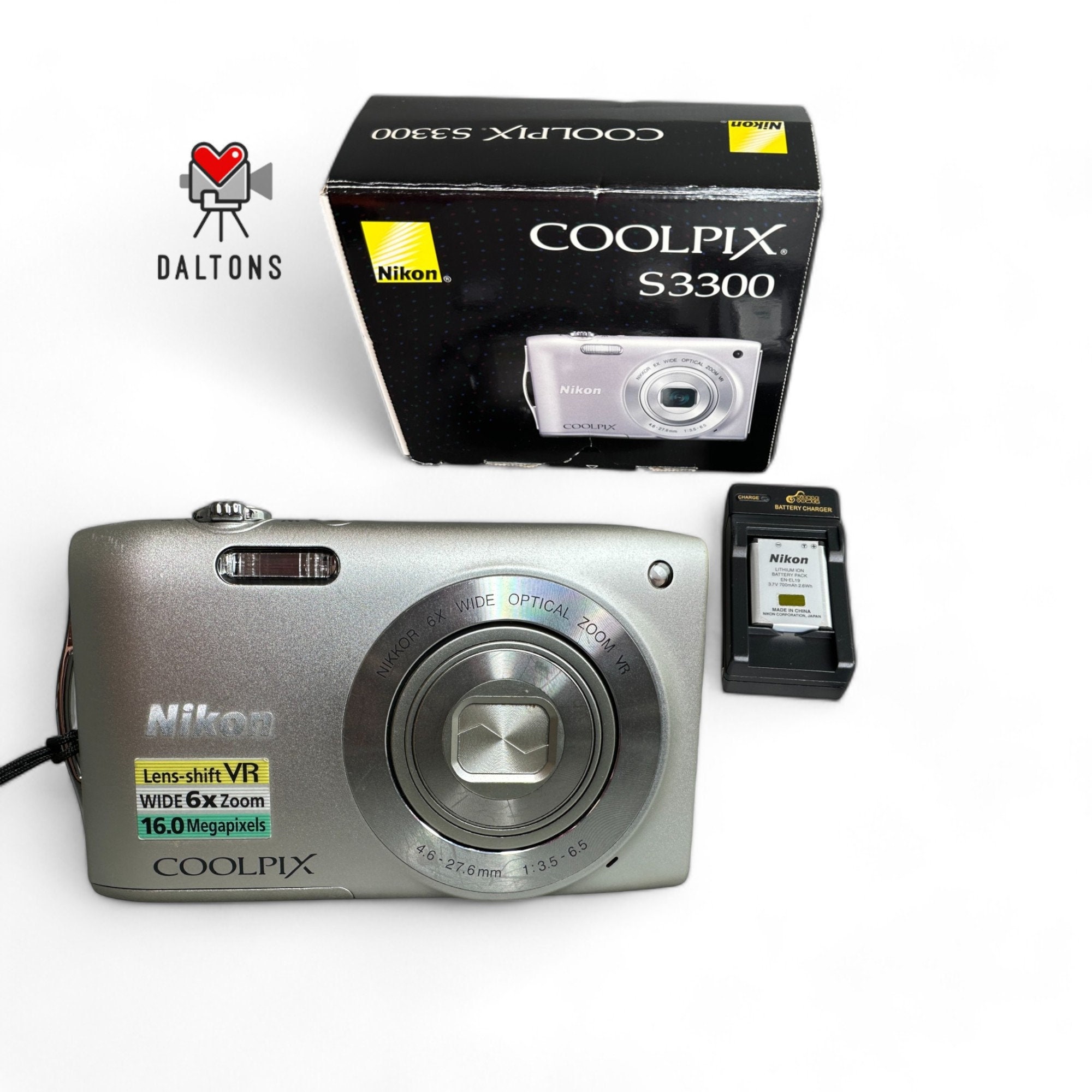 Nikon COOLPIX S3300 16.0MP Digital Camera Y2K + Battery Nikon COOLPIX S3300 16.0MP Digital Camera Y2K + Battery