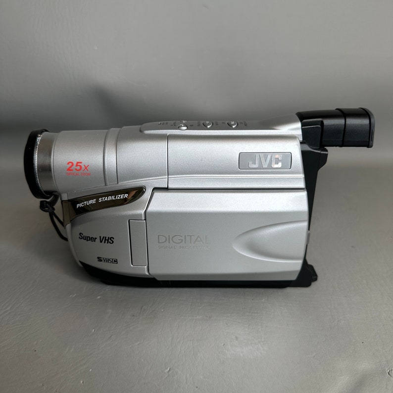 JVC Super VHSC Camcorder Bundle With Case Cables Tested and Etsy