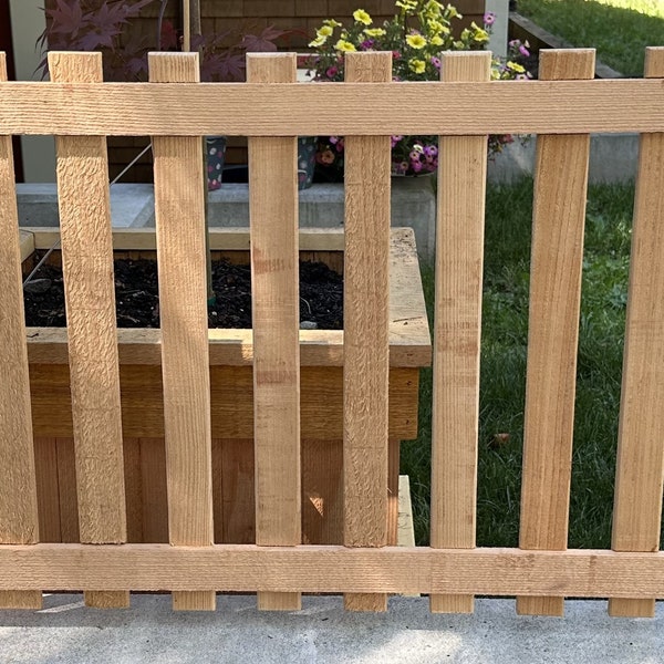 Craftsman Premium Western Red Cedar Fence Section 48x24