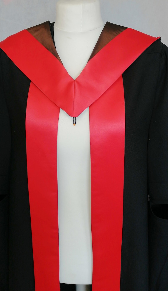 Premium Masters Gown and Hood by Graduation Outlet