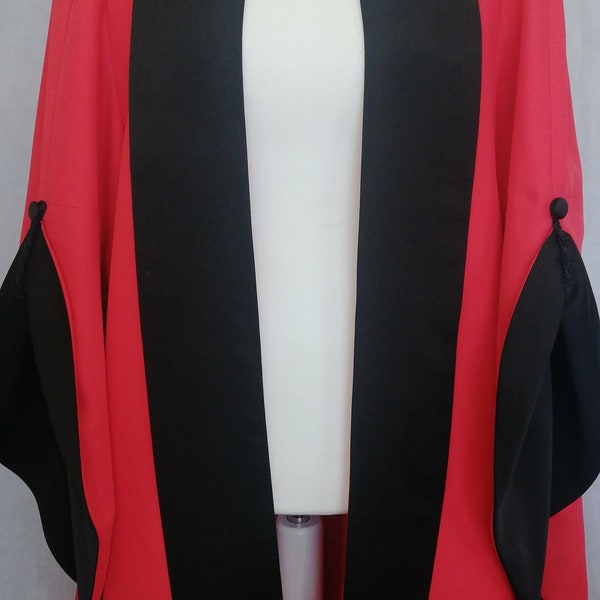 Aberdeen University PhD graduation gown, University of Aberdeen PhD bespoke robe