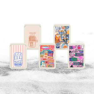 Cartera Magsafe con diseño de sardinas, ideal como regalo para amantes de los peces de verano, compatible con iPhone 15, iPhone 14 y iPhone 13 SE Pro Max Plus
