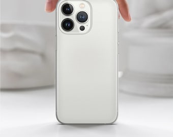 Clear Phone Case Transparent Decor Cover for iPhone 17 Pro Max, 16e, 15, 14, 12 & Samsung S25 Ultra, S24 FE, A56, Pixel 10 XL, 9a, 8