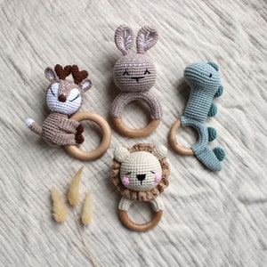 Personalized baby rattle | Baby shower gift | Birth gift | Christening gift | Baby rattle with name | Personalized rattle