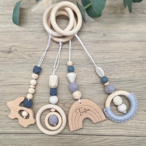 Play arch wooden baby gym trapeze play arch play arch pendant baby set gift set