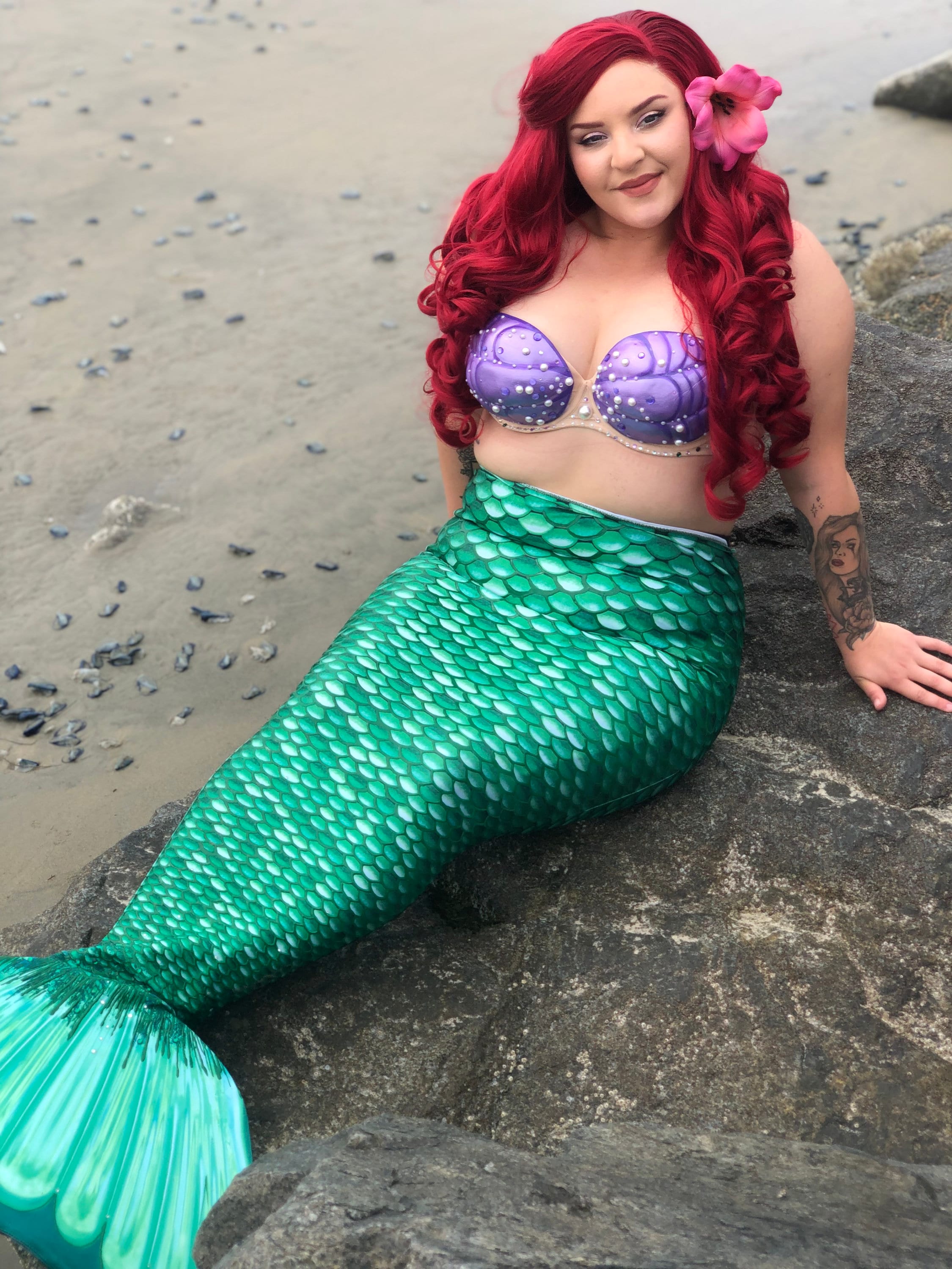 Ready to Ship Ariel Mermaid Inspired Bra Costume Cosplay -  Canada