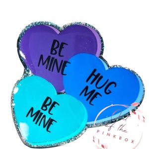 Valentine&#39;s Day Conversional Hearts Badge Reel