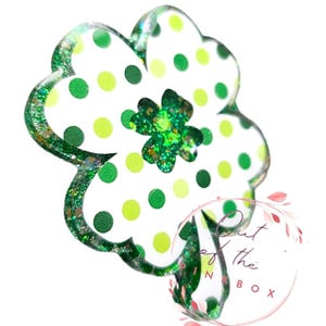 St. Patrick&#39;s Day, 4 leaf clover  Badge Reel