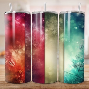 Christmas Wrapping Paper oz Skinny Tumbler Sublimation Design Digital Download PNG Instant DIGITAL ONLY, Christmas Colorful Tumbler Wrap
