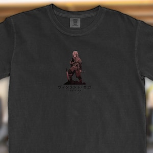 Maglietta Thorfinn Vinland Saga, maglietta anime oversize, vestiti anime, streetwear, merchandising anime sottile, maglietta unisex, regalo anime, regalo per lui