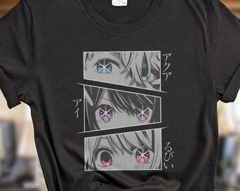 Oshi No Ko Anime Shirt,soft Cotton Oversized Unisex Tee,ai Hoshino 