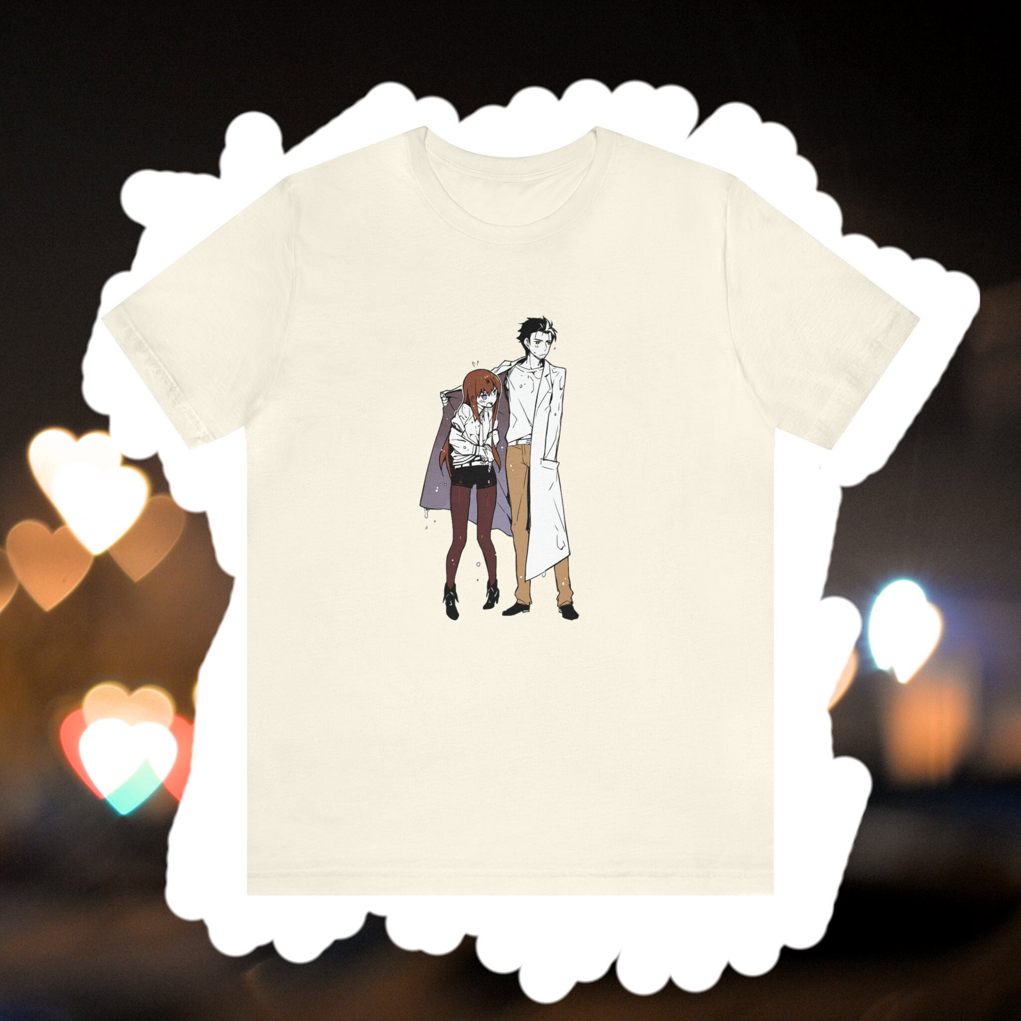 Camiseta Anime Steins Gate Personagens Engenharia Reversa - Culpa