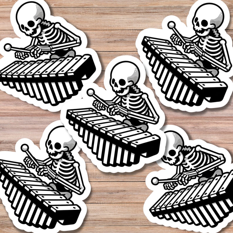 Skeleton Sticker Android Anatomy Sticker, Human Skeleton, Bones Sticker, Skeleton Sticker, Music ...