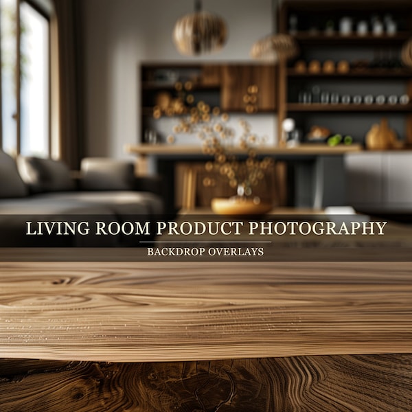 Living Room Digital Backdrop Bundle Product Photography Digital Backgrounds Soft Focus Backdrop Overlays Small Business Product Display