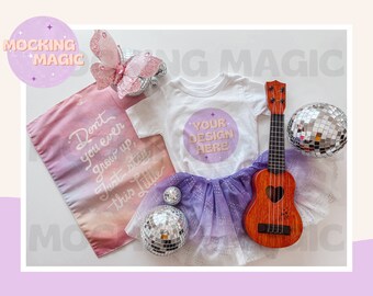 Taylor Swift camisa MOCK - Maqueta de camiseta blanca - Bella Canvas 3001 Mockup - Maqueta de camisa en blanco - Bebé niños niños pequeños jóvenes adultos camiseta Mock