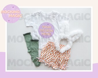 EASTER SHIRT MOCKUP - White T Shirt Mockup - Bella Canvas 3001 Mockup - Blank Shirt Mockup - Baby Kids Toddler Youth Adult T Shirt Mockup