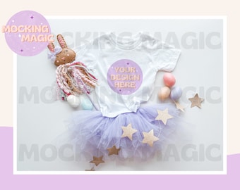 MAQUETA DE CAMISA DE PASCUA - Maqueta de camiseta blanca - Maqueta Bella Canvas 3001 - Maqueta de camisa en blanco - Maqueta de camiseta para adultos jóvenes y niños pequeños