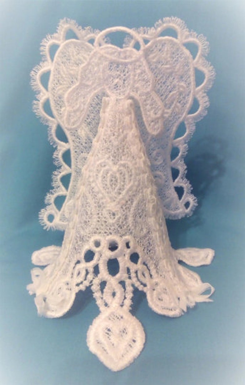 3D FSL Angel Embroidery Design – Free Standing Lace | ITH Machine ...