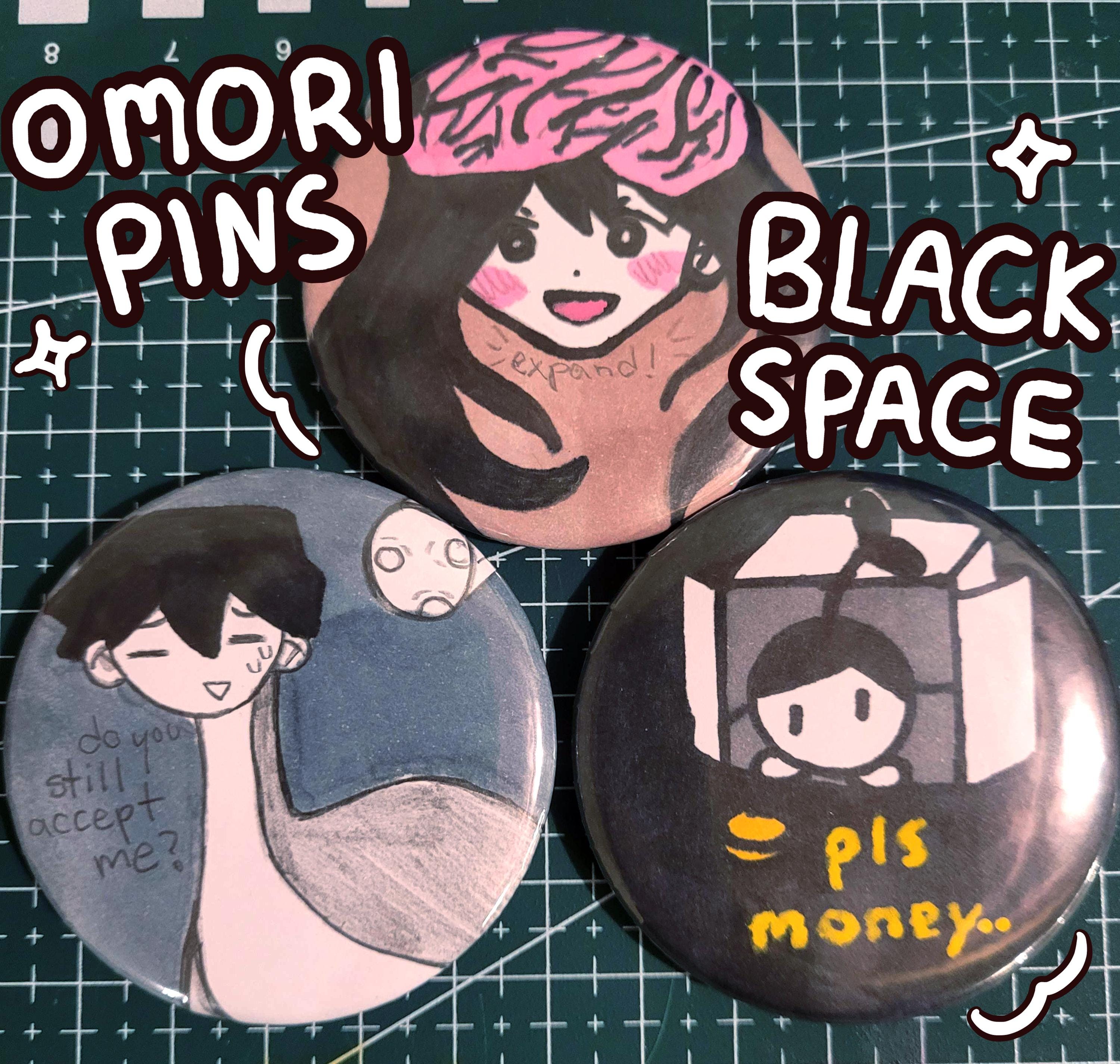 Omori Buttons - Etsy