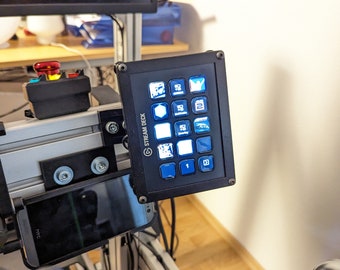 Streamdeck 8020 Simrig mount housing simracing