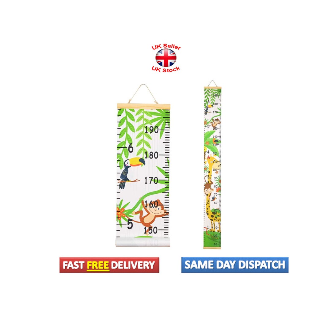 Wall Height Chart Growth Chart for Kids Wooden Wall Etsy