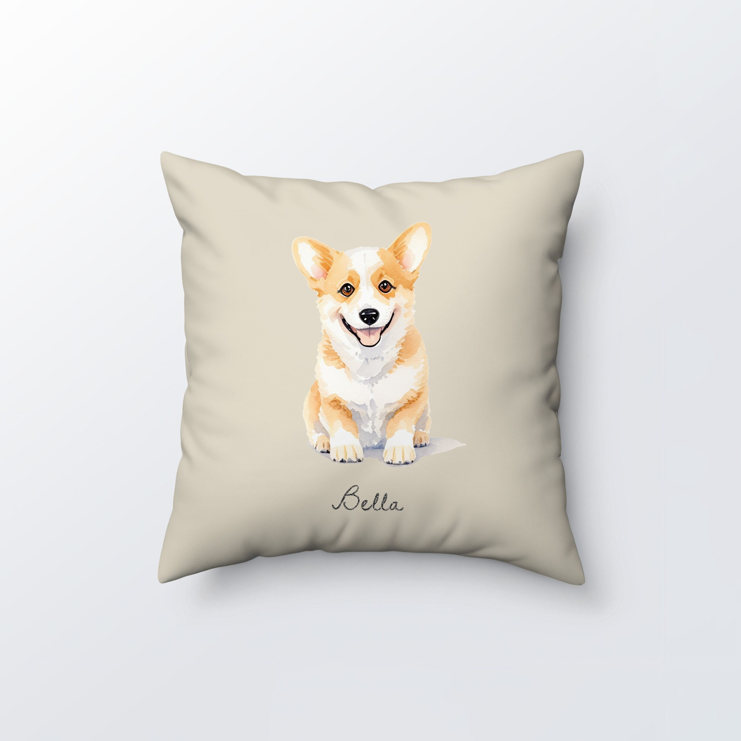 Custom pet pillow, dog pillow from photo, pet memorial, cat pillow, dog portrait pillow, personalized gift pet lover, pet loss gift