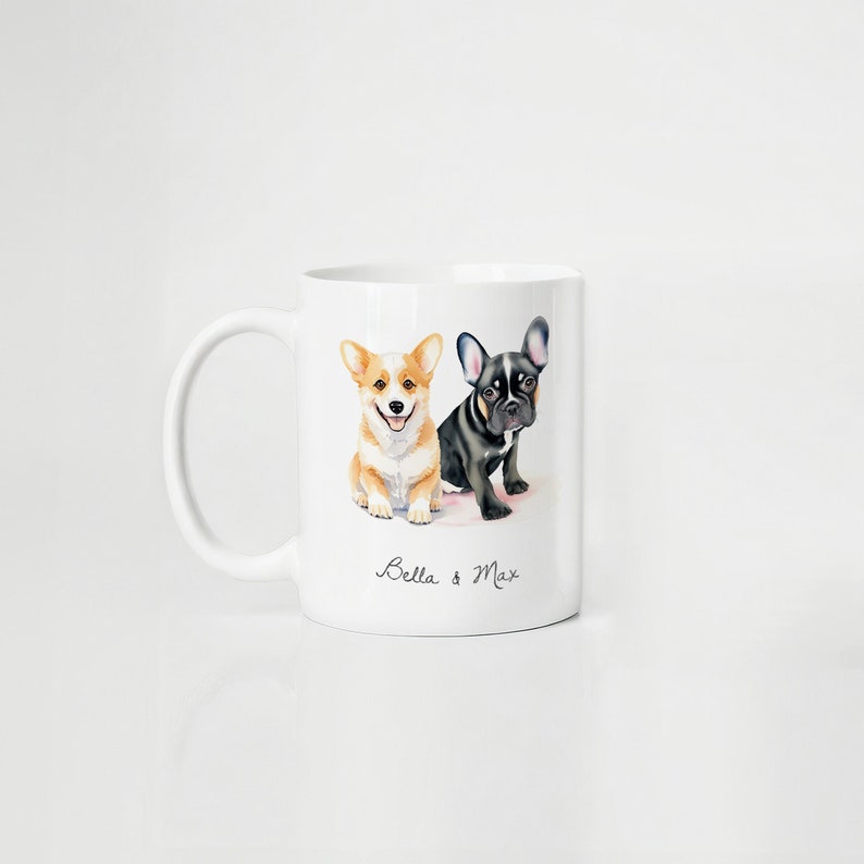 Custom Pet Mug, Personalized Dog Mug, Personalized Pet Mugs, Custom Cat Mug, Dog Dad Mug, Dog Gift, Cat Gift, Dog Coffee Cup, Dog Mom Mug image 5