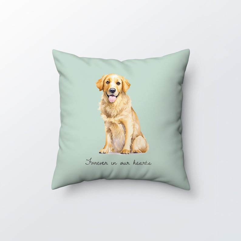 Custom pet pillow, dog pillow from photo, pet memorial, cat pillow, dog portrait pillow, personalized gift pet lover, pet loss gift image 9