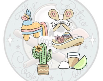 Final Fiesta Cookie Cutters