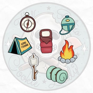 Camping Cookie Cutters