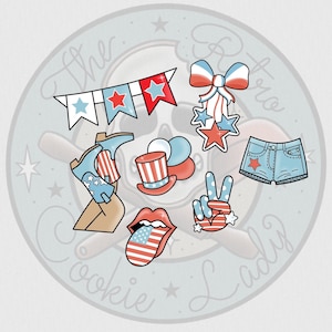 4th of July Cookie Cutters