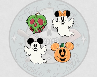 Mouse pumpkin Cookie Cutters