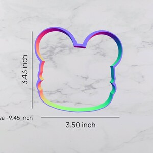 Theme Park Food Cookie Cutters Mickey Burger