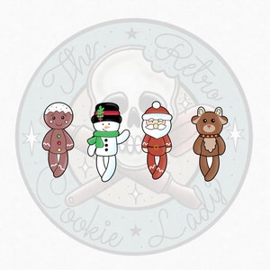 Christmas Rag Doll Cookie Cutters