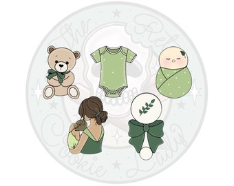 Baby Shower Cookie Cutters
