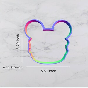 Theme Park Food Cookie Cutters Mickey Macaroon