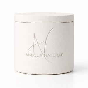 Custom Candle Jar Mold with Lid - 240ml / 8.1oz – Custom Silicone Mold for Jesmonite or Cement, Perfect for DIY Candles, Logo or Text Option