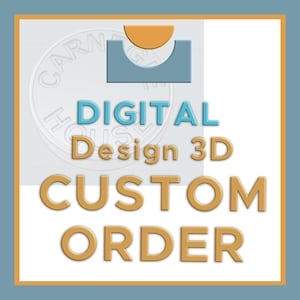 Custom 3D Model: Digital STL File for Silicone Molds (Chocolate, Soap, Resin)