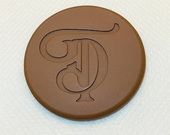 Custom Logo Silicone Candy Mold: 24 Cavities, 40x3mm
