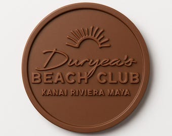 Custom Silicone Mold with Logo for Professional Branding | Events, Food & Artisan Use / 20 Cavities ø50x4mm