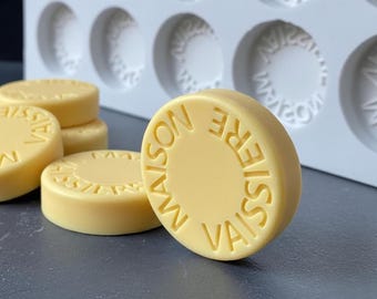 Personalized Silicone Butter Mold: Custom Logo, Food-Grade Ø30x10mm