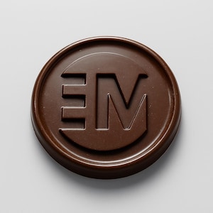 Individuelle Form Bonbons, 3D Logo Design Form, Hohlform mit Logo personalisiert, Lebensmittel Silikonform für Lutscher und Schokolade
