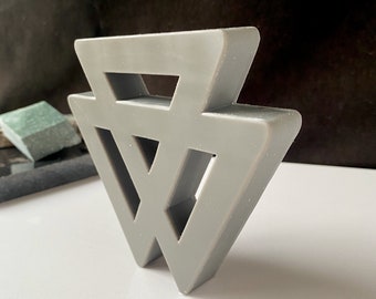 Créez des objets artisanaux uniques pour le béton | Moule en silicone personnalisé | Conception imprimée en 3D personnalisée | Moule de forme personnalisée DIY 13x13x2cm