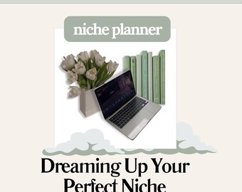 Niche Planner Digital Download | Step-by-Step Guide with Worksheets | Find Your Perfect Niche