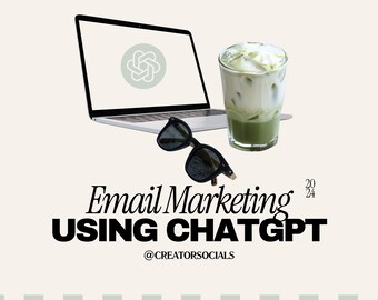 Email Marketing Guide with ChatGPT Prompts | PLR Digital Product | Done-for-You Templates