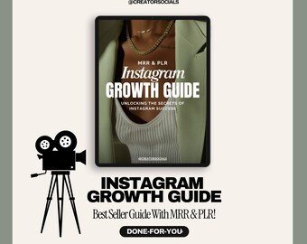 Master Instagram Marketing with this Editable PLR Template | Resell Rights Included