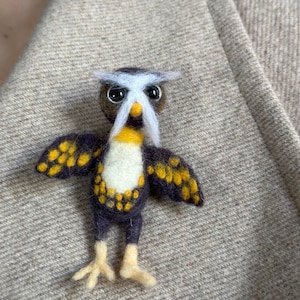 Owly Brooch
