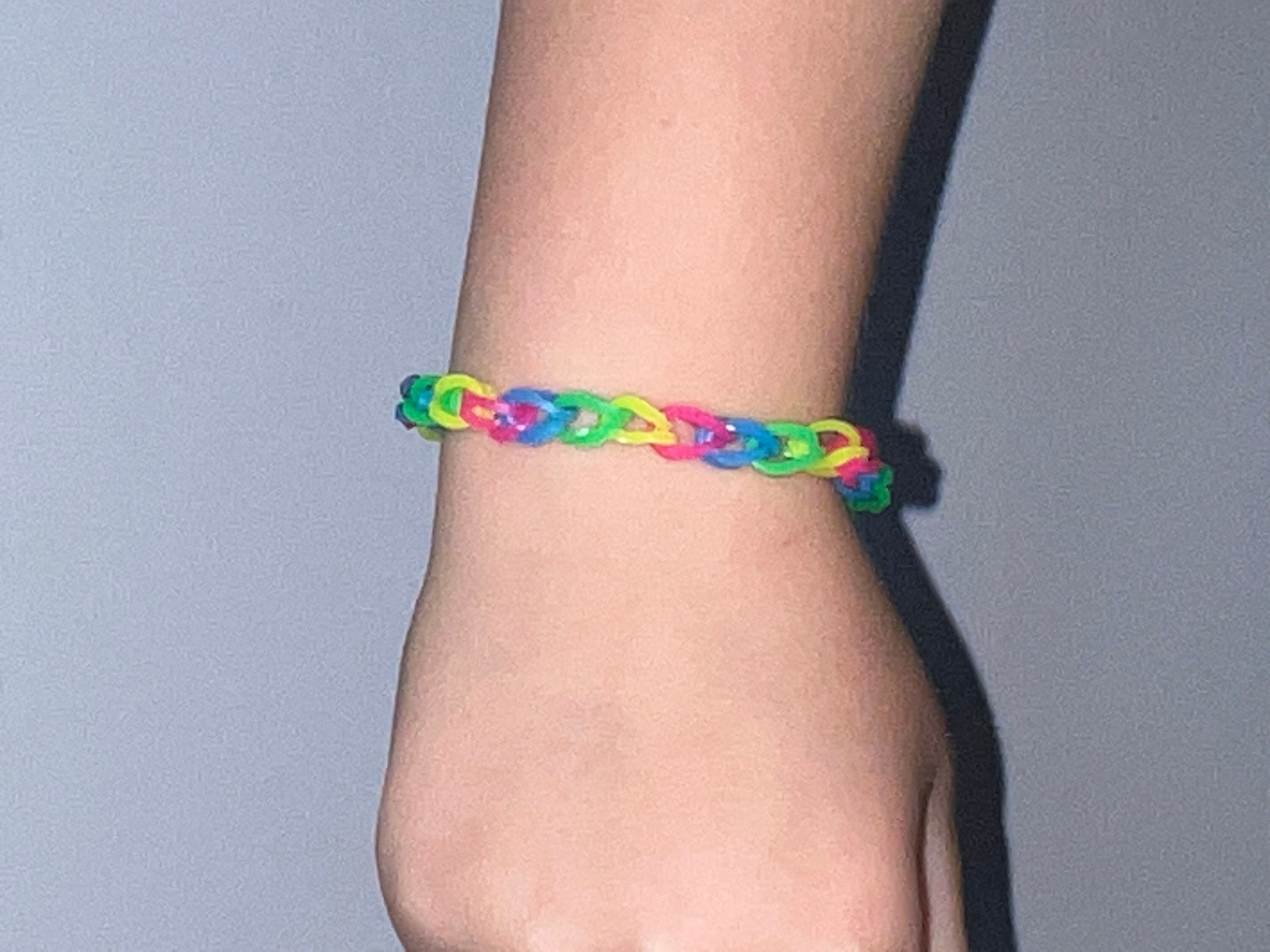 Rainbow Loom Custom Triple Single Bracelets